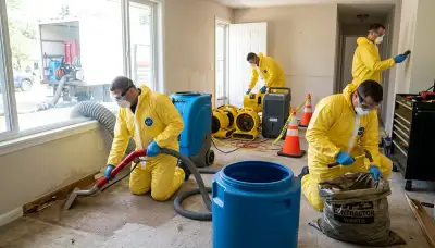 Dayton, OH water damage restoration team providing 24/7 emergency cleanup and repairs