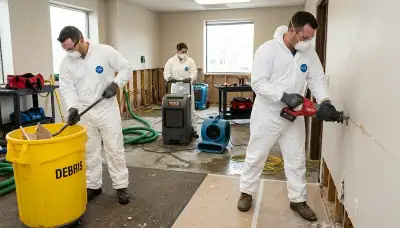 Water damage restoration team serving Dayton, OH, for 24/7 emergency repair
