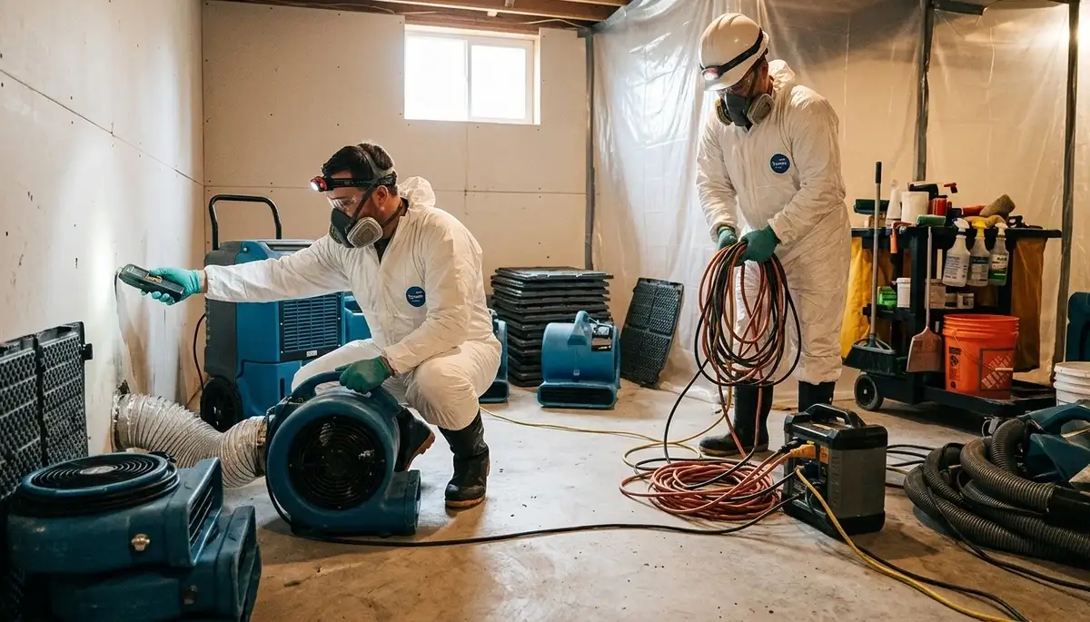 Emergency water damage restoration in Dayton, OH by local repair specialists