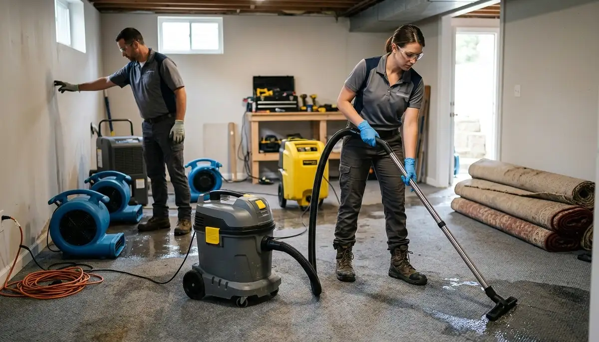 Emergency water removal for Dayton, OH homes after flooding and storm damage