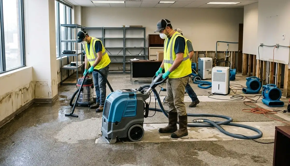 Flood damage cleanup in Dayton, OH for residential water-damaged homes