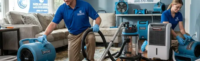 Water damage repair team in Dayton, OH serving homes and businesses