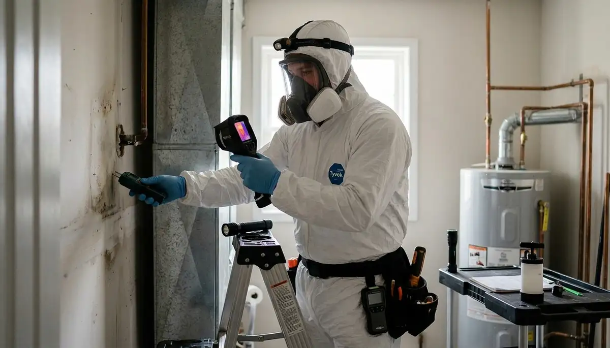 Mold inspection for Dayton, OH homes by water damage repair experts handling moisture issues
