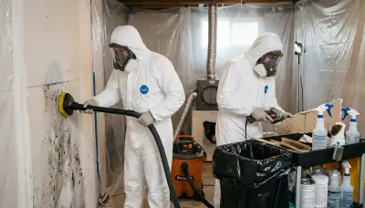 Mold removal service in Dayton, OH for homes with water damage and moisture buildup