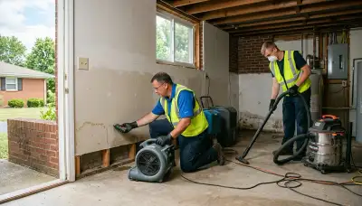 Water damage repair team serving Dayton, OH with professional restoration services