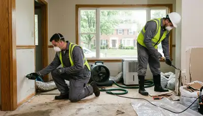 Water damage repair team serving Dayton, OH with professional restoration services