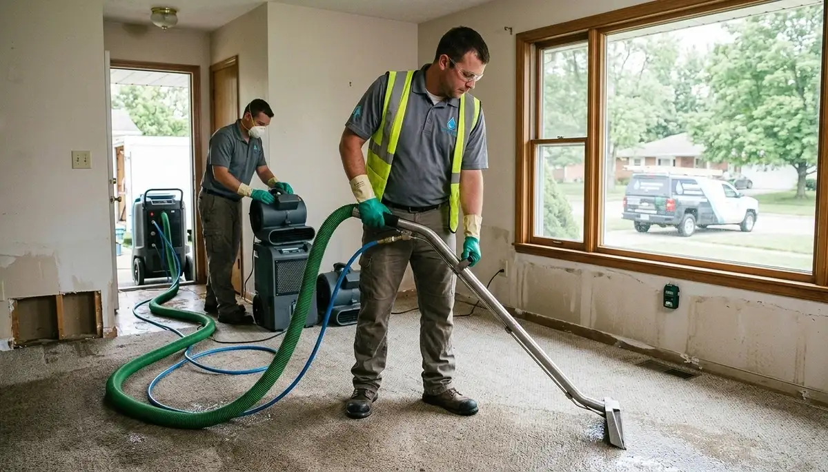 Water damage repair team serving Dayton, OH for fast home and business restoration
