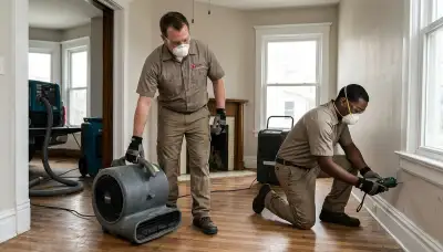 Water damage repair team serving Dayton, OH for emergency cleanup and restoration