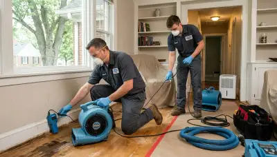 Water damage repair team serving Dayton, OH with professional restoration services