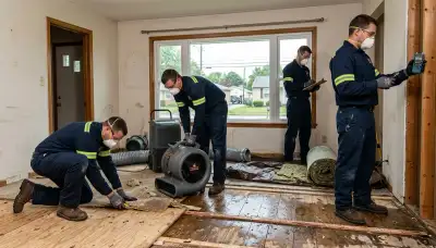 Water damage repair team serving Dayton, OH with emergency cleanup and restoration services