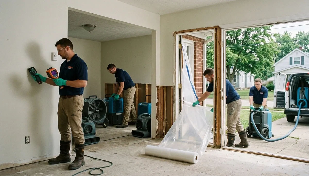 Water Damage Spring Valley Oh Image 2