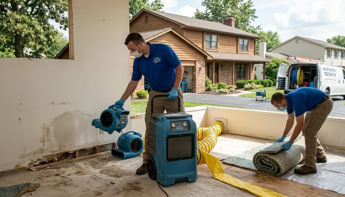 Water Damage Vandalia Oh Image 2