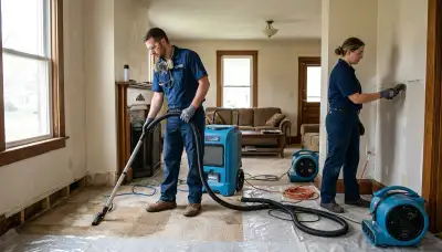 Water damage repair team serving Dayton, OH with professional restoration services