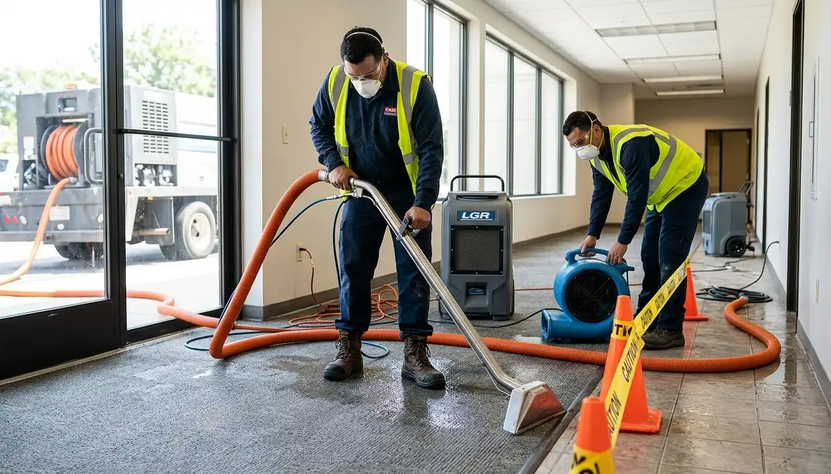 Water extraction service in Dayton, OH for home flood and pipe leak damage recovery